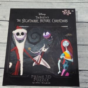 Disney The Nightmare Before Christmas Puzzle - Black, Red, White, Purple, Blue